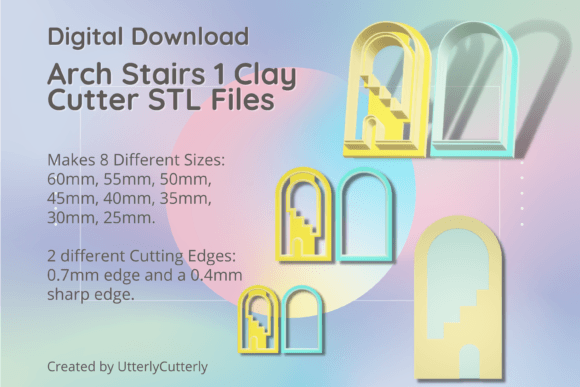 Arch Stares 1 Clay Cutter - Vacation STL: A Versatile Tool for Creative Projects