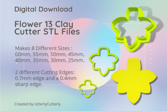 Explore the Versatility of Flower 13 Clay Cutter - Floral Botanical