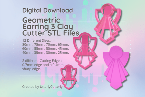 Mastering Polymer Clay Jewelry: A Guide to Geometric Earring 3D Printed Cutters