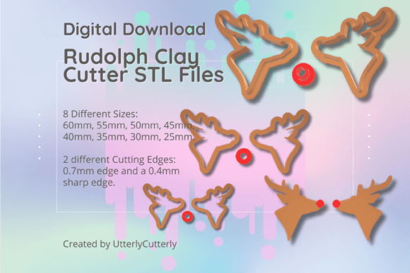 Rudolph 1 Clay Cutter STL Design Guide