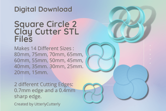 Square Circle 2 Clay Cutter - Flower STL: A Comprehensive Guide to Digital Fabrication